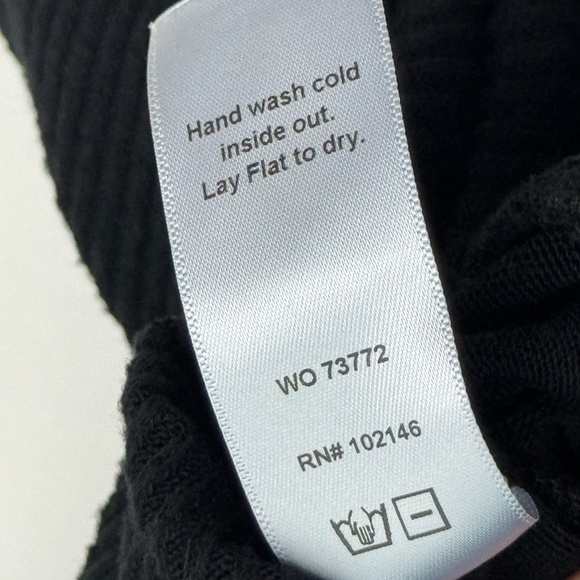 Michael Stars Los Angeles Women’s Size Small Black Cecile Fitted Cowl Neck Dress - Picture 7 of 10